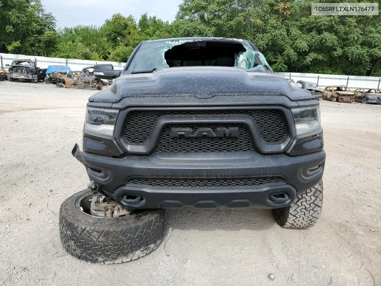 2020 Ram 1500 Rebel VIN: 1C6SRFLTXLN176477 Lot: 65607124