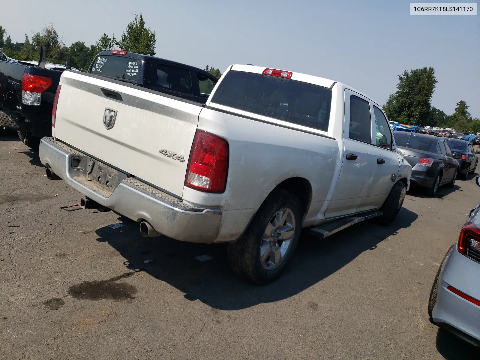 2020 Ram 1500 Classic Tradesman VIN: 1C6RR7KT8LS141170 Lot: 65664204