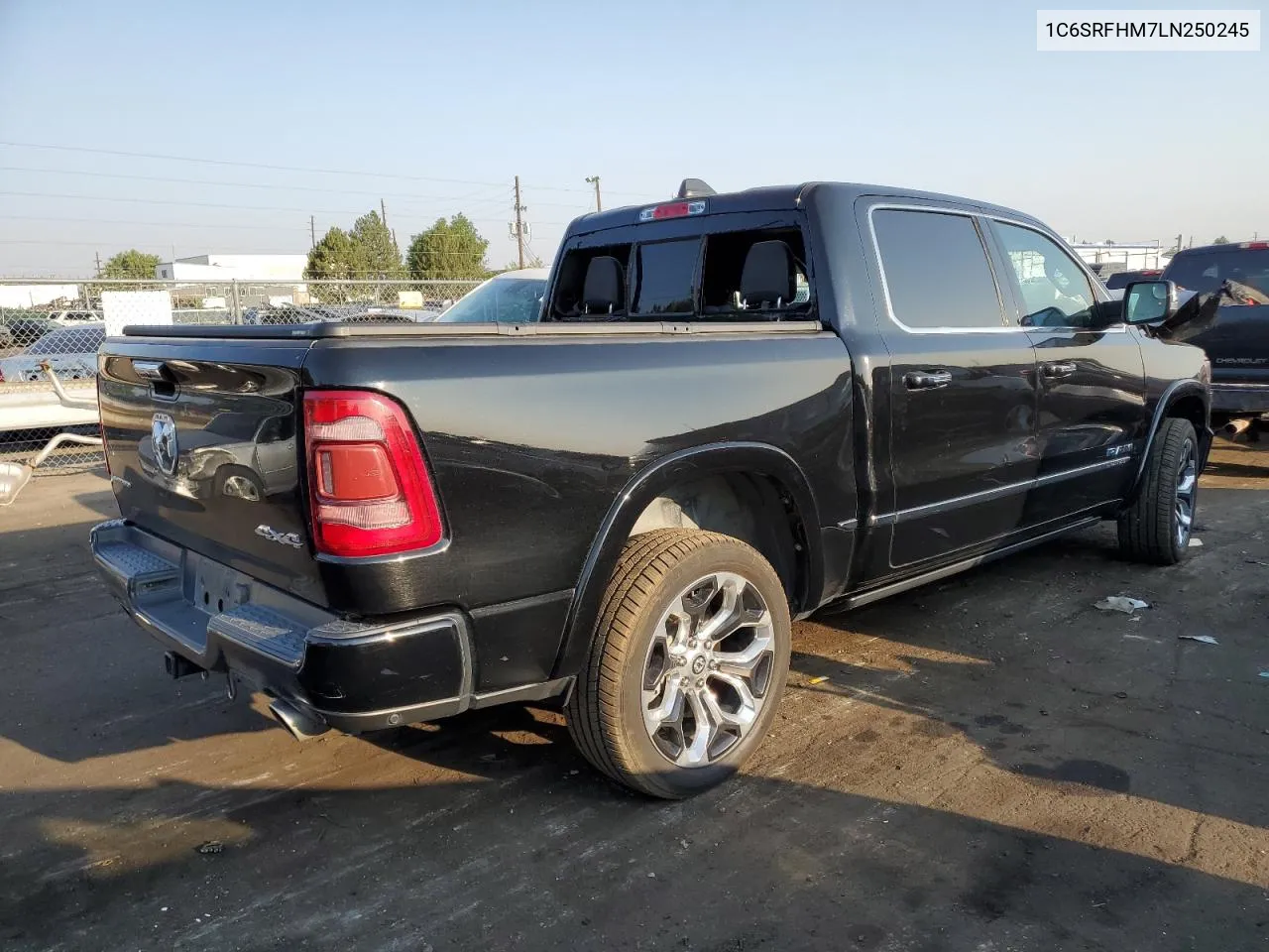 2020 Ram 1500 Limited VIN: 1C6SRFHM7LN250245 Lot: 65753954