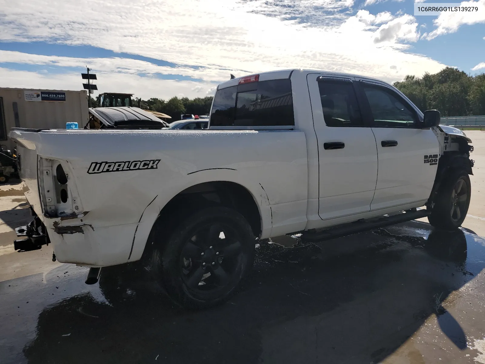 2020 Ram 1500 Classic Warlock VIN: 1C6RR6GG1LS139279 Lot: 66408924