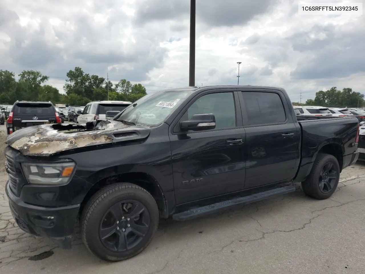 2020 Ram 1500 Big Horn/Lone Star VIN: 1C6SRFFT5LN392345 Lot: 66521854