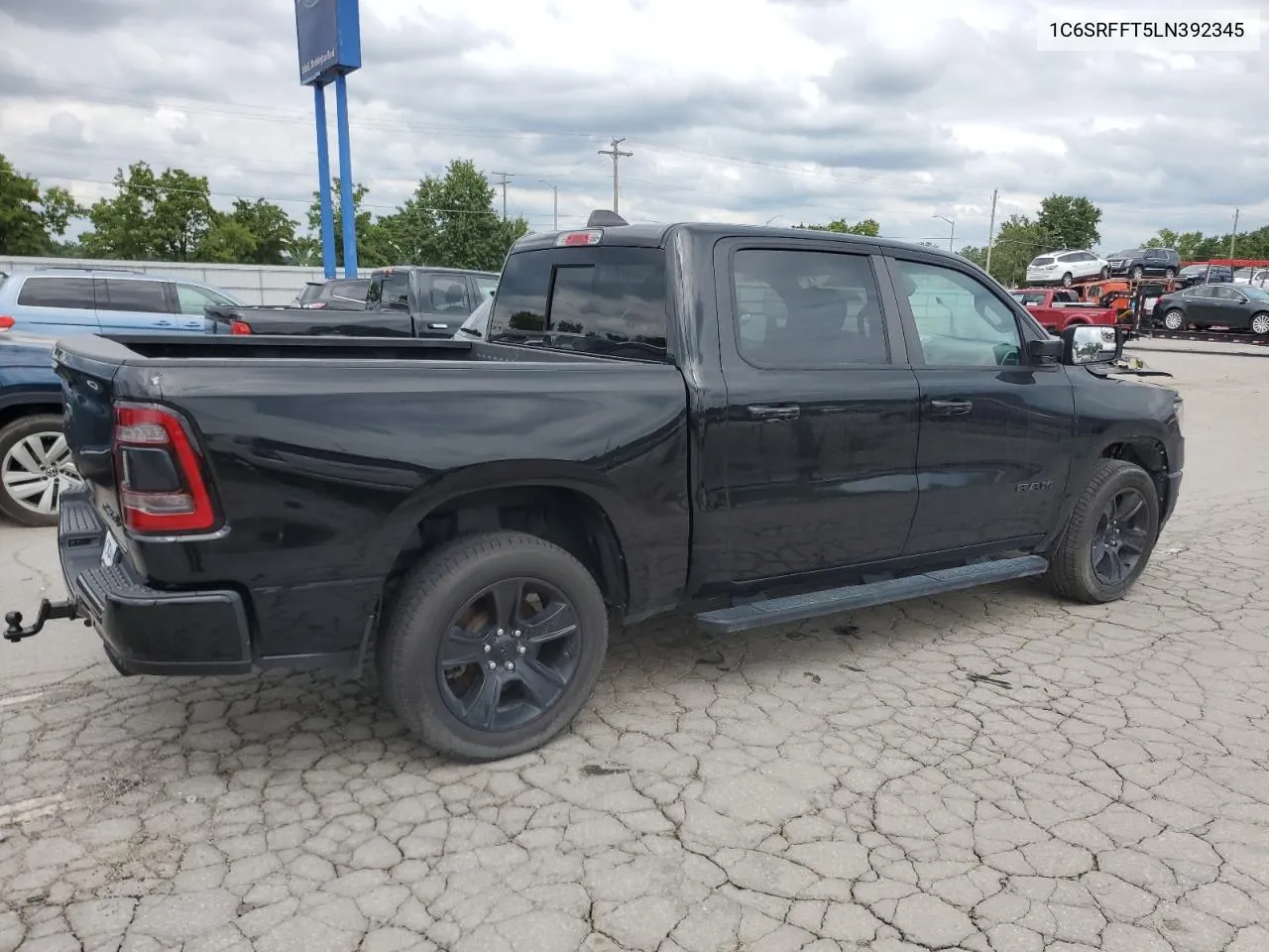 2020 Ram 1500 Big Horn/Lone Star VIN: 1C6SRFFT5LN392345 Lot: 66521854