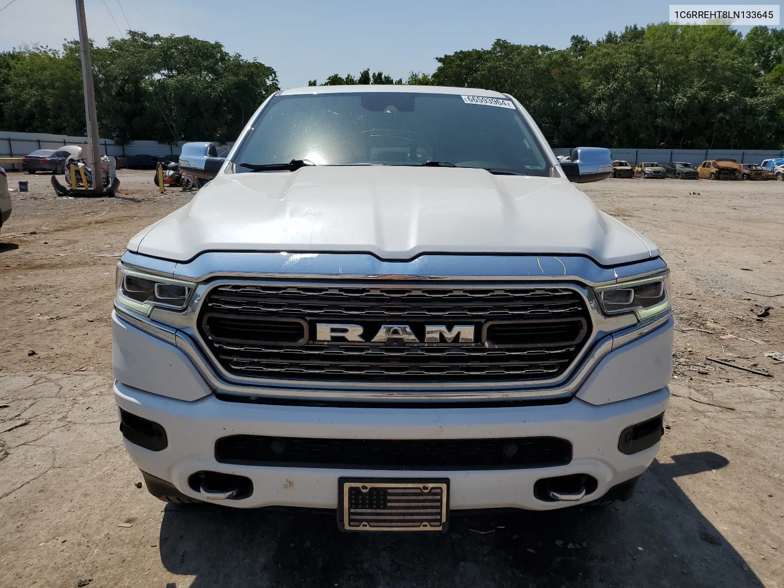 2020 Ram 1500 Limited VIN: 1C6RREHT8LN133645 Lot: 66593964