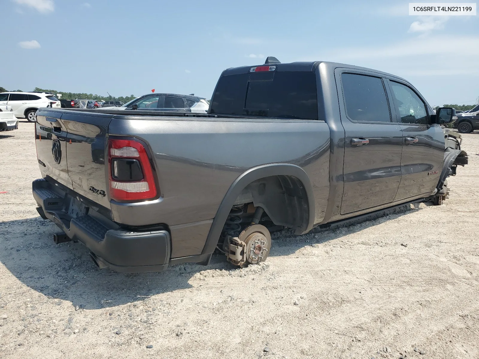 2020 Ram 1500 Rebel VIN: 1C6SRFLT4LN221199 Lot: 66755674