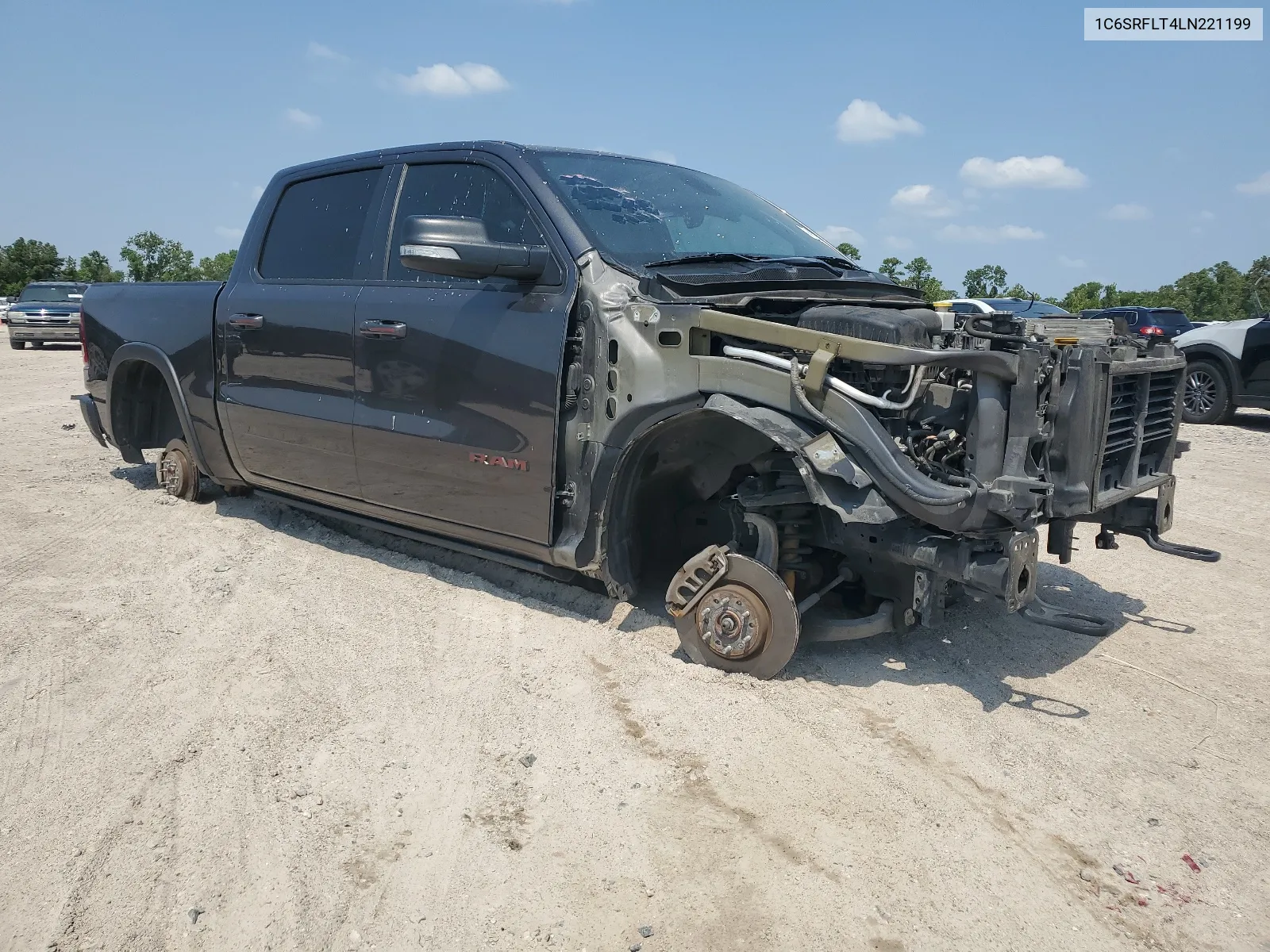 2020 Ram 1500 Rebel VIN: 1C6SRFLT4LN221199 Lot: 66755674