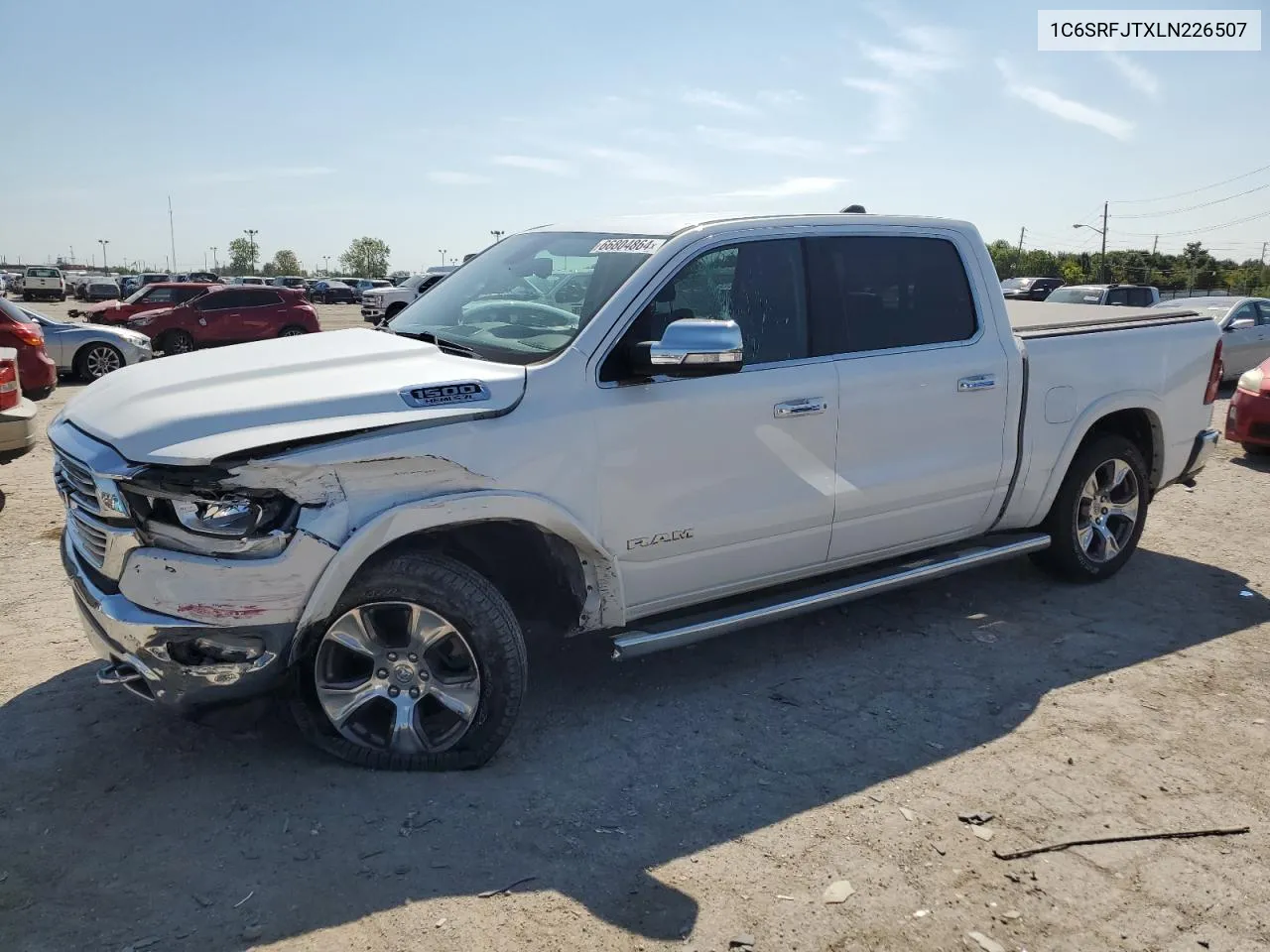 2020 Ram 1500 Laramie VIN: 1C6SRFJTXLN226507 Lot: 66804864