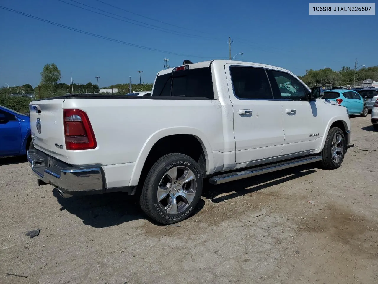 2020 Ram 1500 Laramie VIN: 1C6SRFJTXLN226507 Lot: 66804864