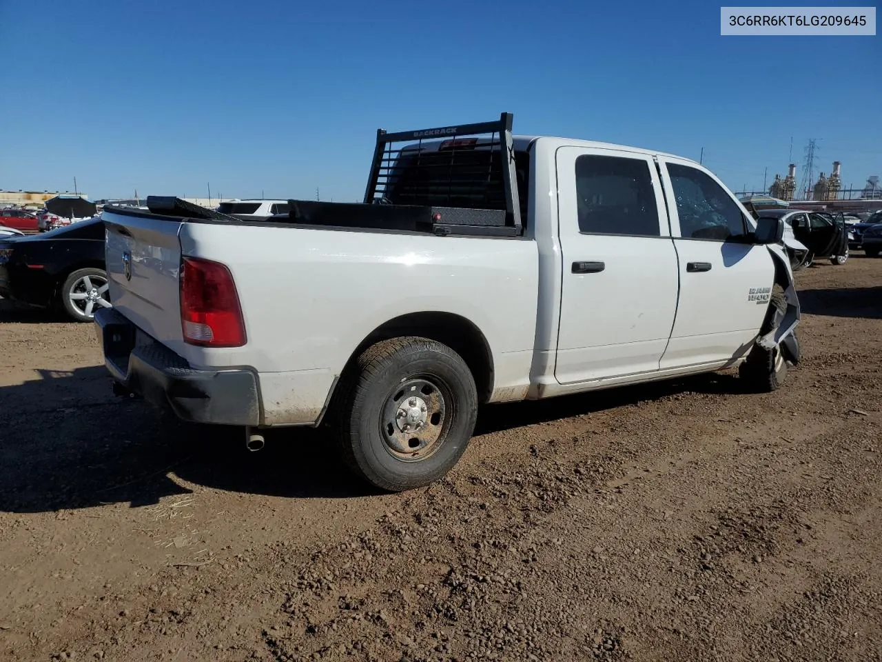 2020 Ram 1500 Classic Tradesman VIN: 3C6RR6KT6LG209645 Lot: 67099272