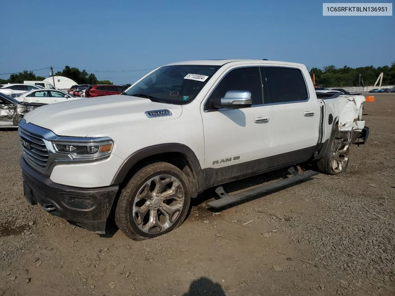 1C6SRFKT8LN136951 2020 Ram 1500 Longhorn