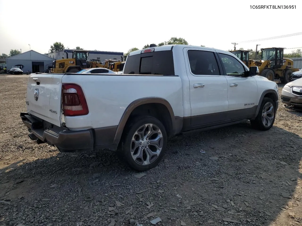 2020 Ram 1500 Longhorn VIN: 1C6SRFKT8LN136951 Lot: 67103804