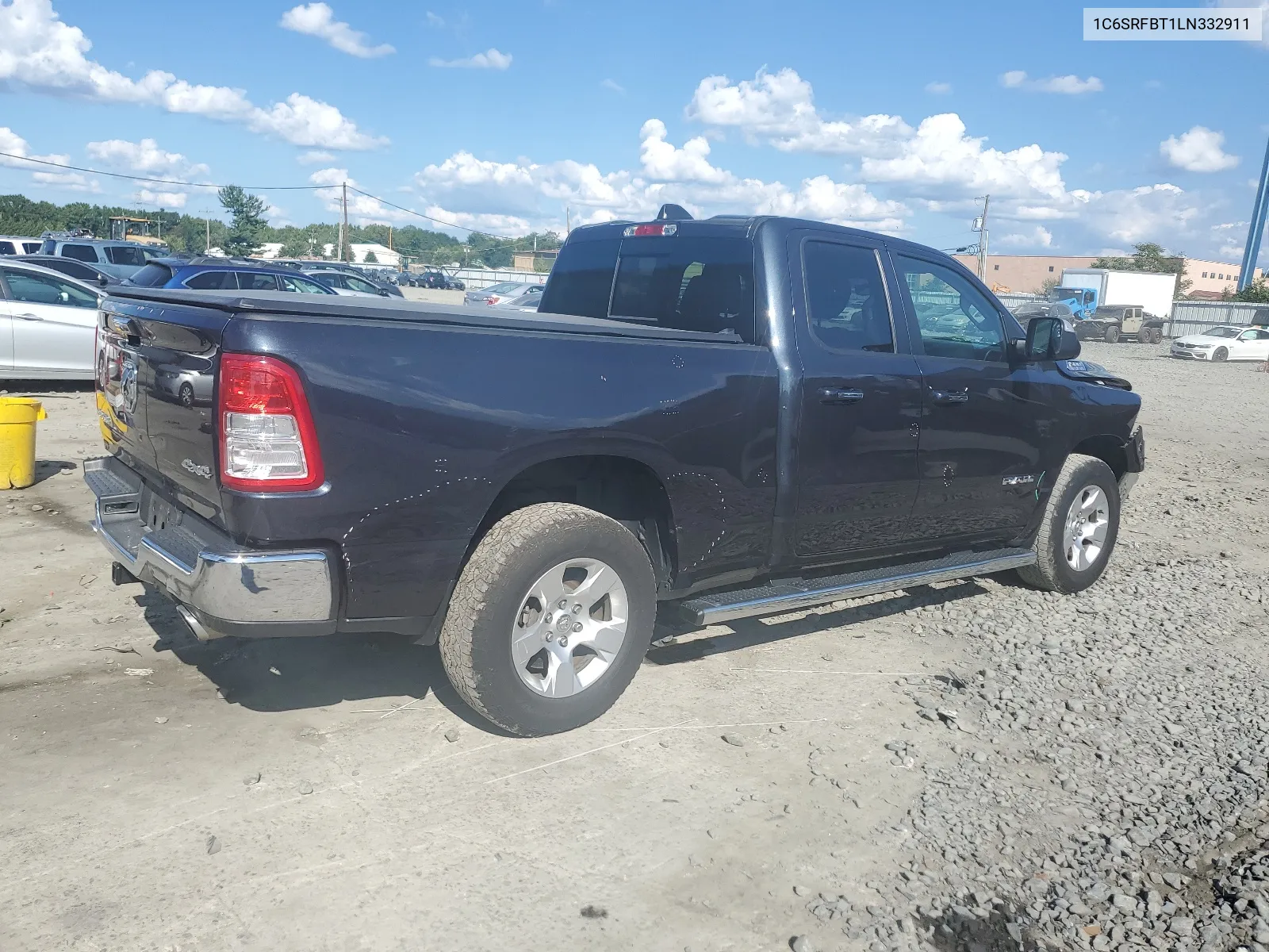 2020 Ram 1500 Big Horn/Lone Star VIN: 1C6SRFBT1LN332911 Lot: 67111114