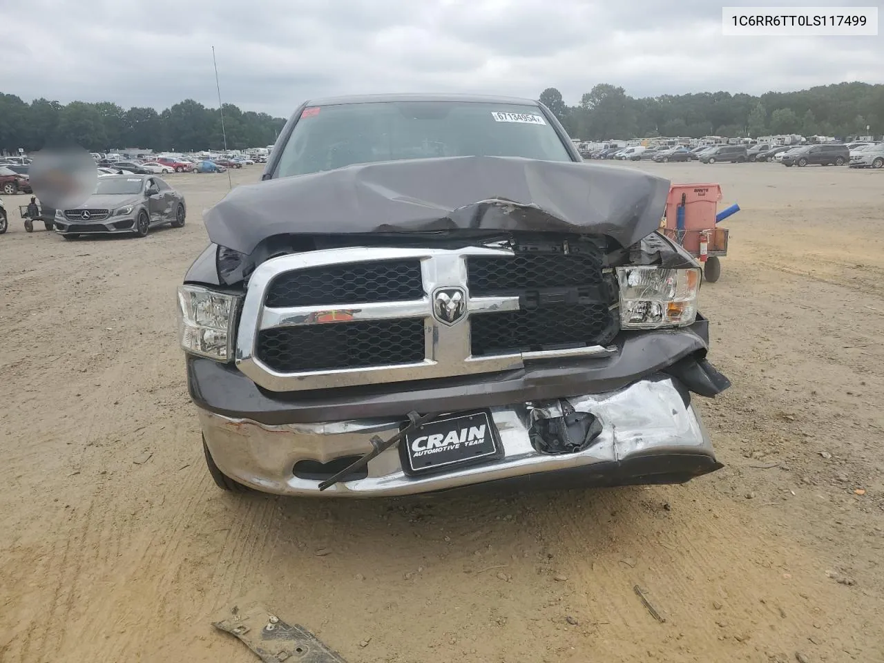 2020 Ram 1500 Classic Slt VIN: 1C6RR6TT0LS117499 Lot: 67134954