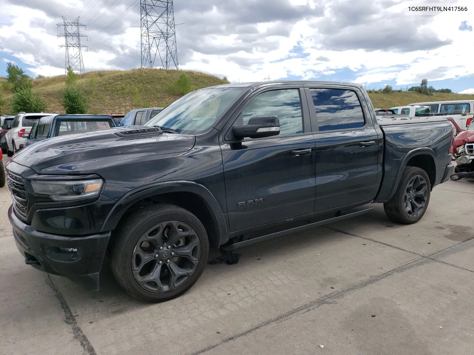 2020 Ram 1500 Limited VIN: 1C6SRFHT9LN417566 Lot: 67751174