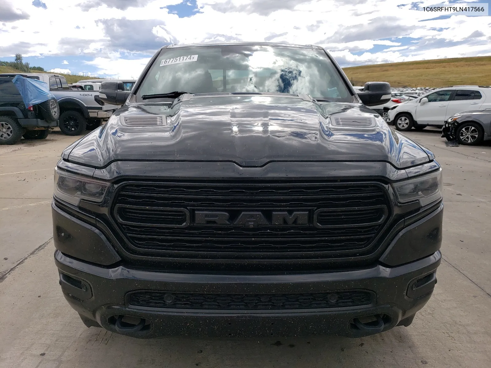 2020 Ram 1500 Limited VIN: 1C6SRFHT9LN417566 Lot: 67751174