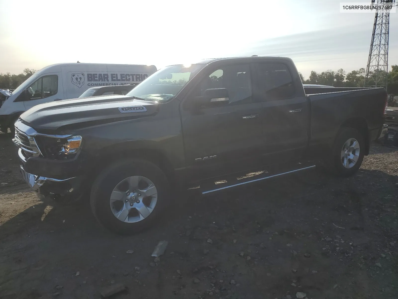 2020 Ram 1500 Big Horn/Lone Star VIN: 1C6RRFBG8LN297687 Lot: 67943934