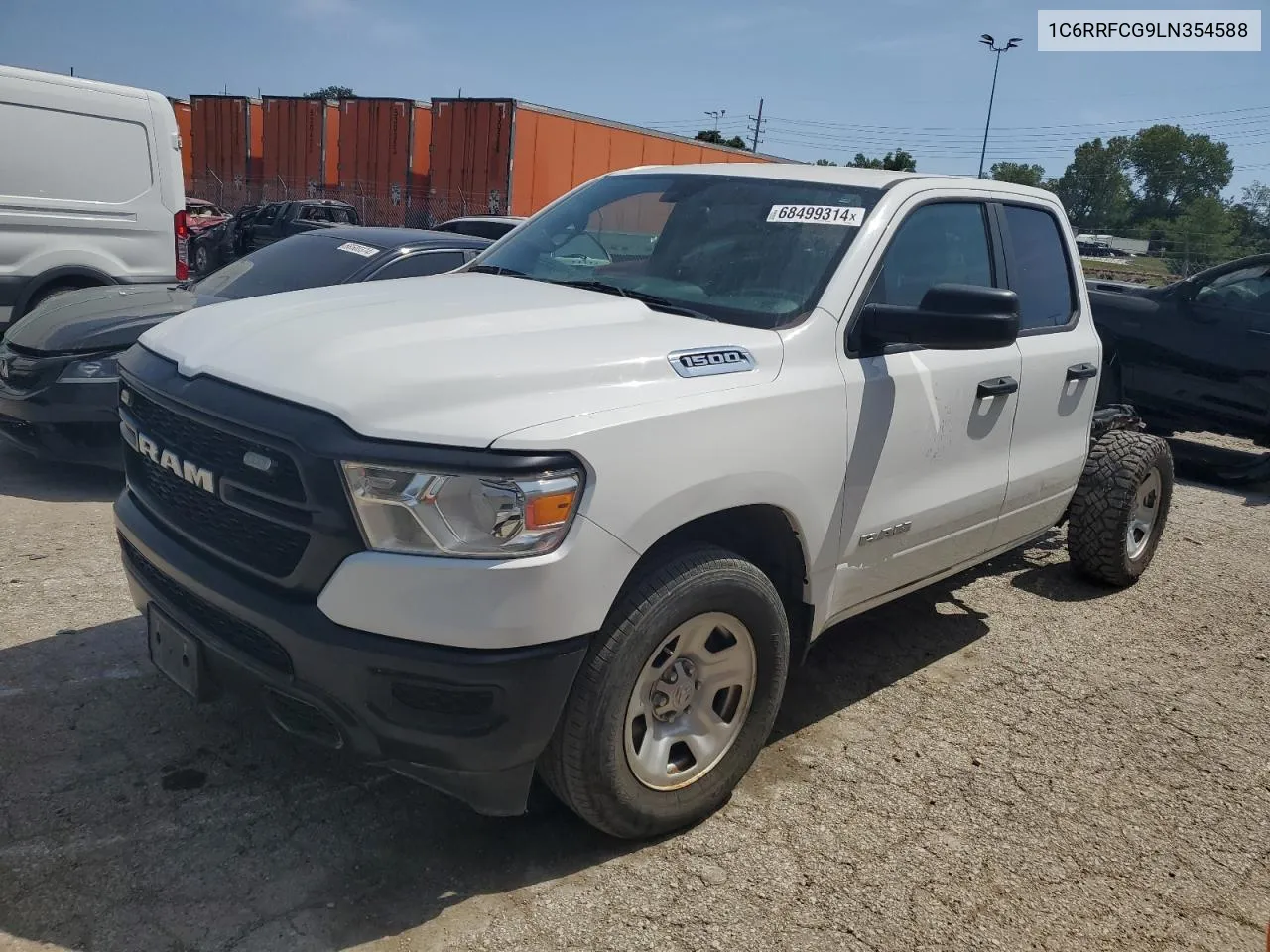 2020 Ram 1500 Tradesman VIN: 1C6RRFCG9LN354588 Lot: 68499314