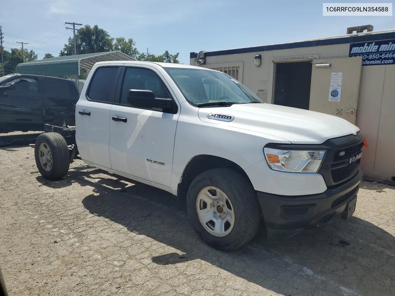 2020 Ram 1500 Tradesman VIN: 1C6RRFCG9LN354588 Lot: 68499314