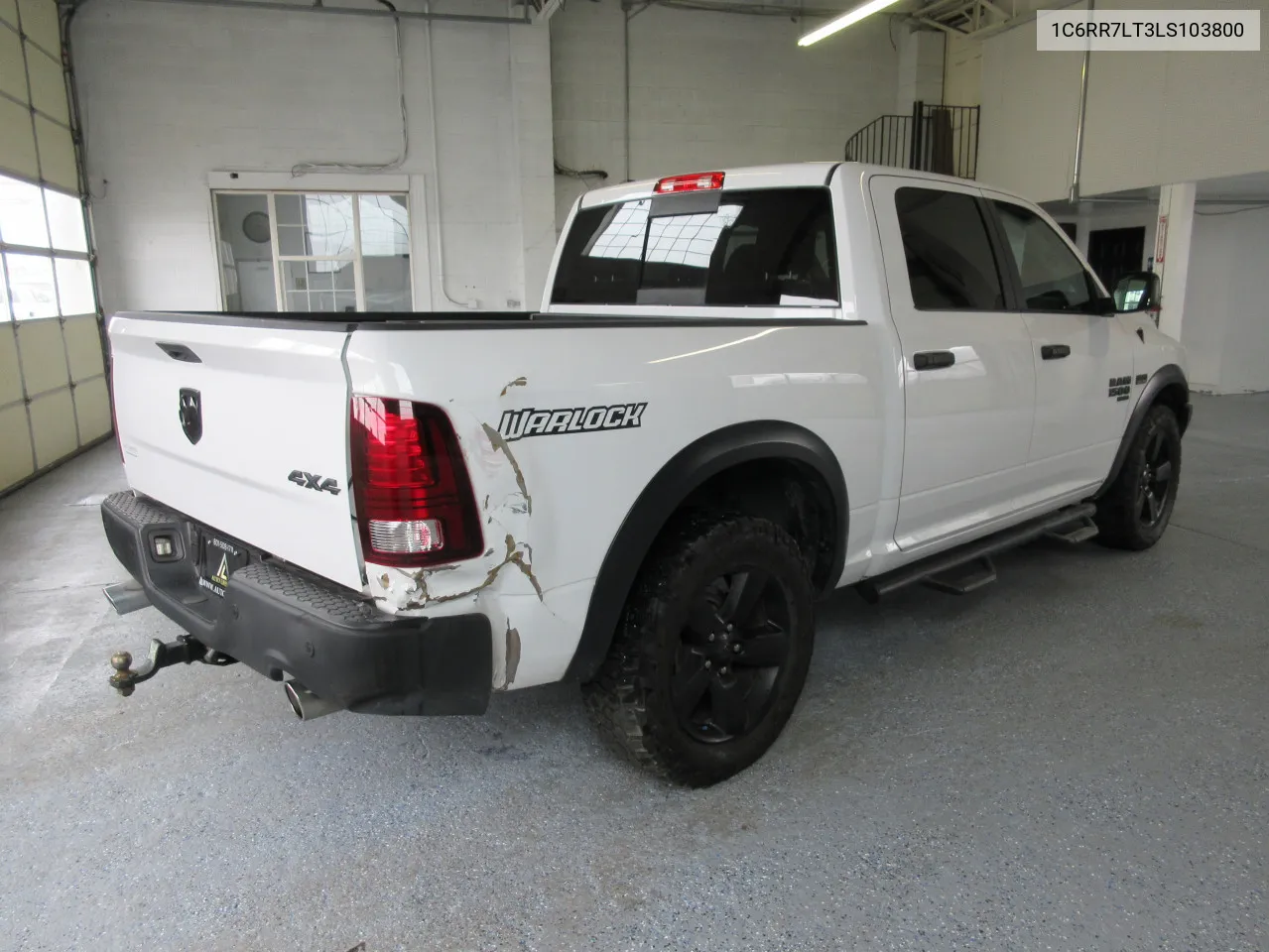 2020 Ram 1500 Classic Warlock VIN: 1C6RR7LT3LS103800 Lot: 68522024