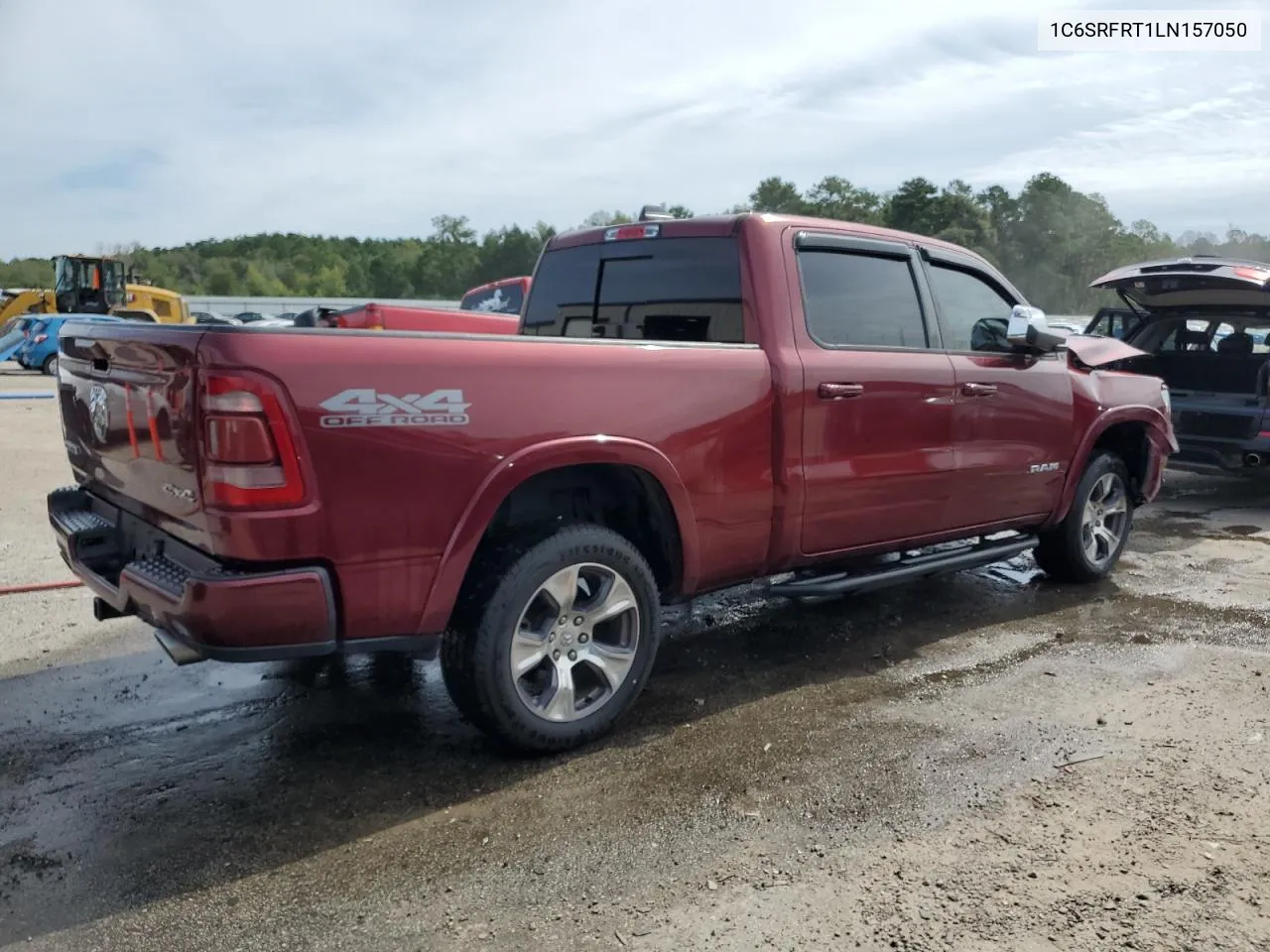 2020 Ram 1500 Laramie VIN: 1C6SRFRT1LN157050 Lot: 68739394