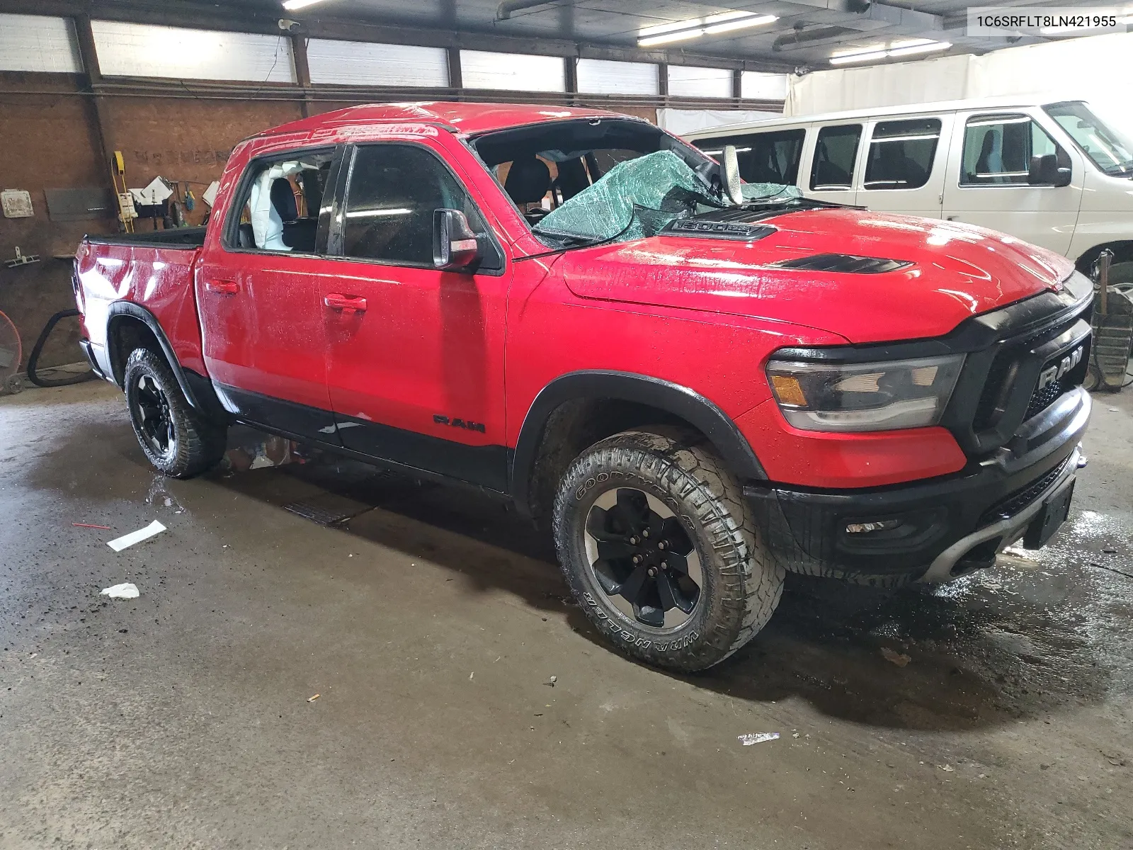 2020 Ram 1500 Rebel VIN: 1C6SRFLT8LN421955 Lot: 68854524