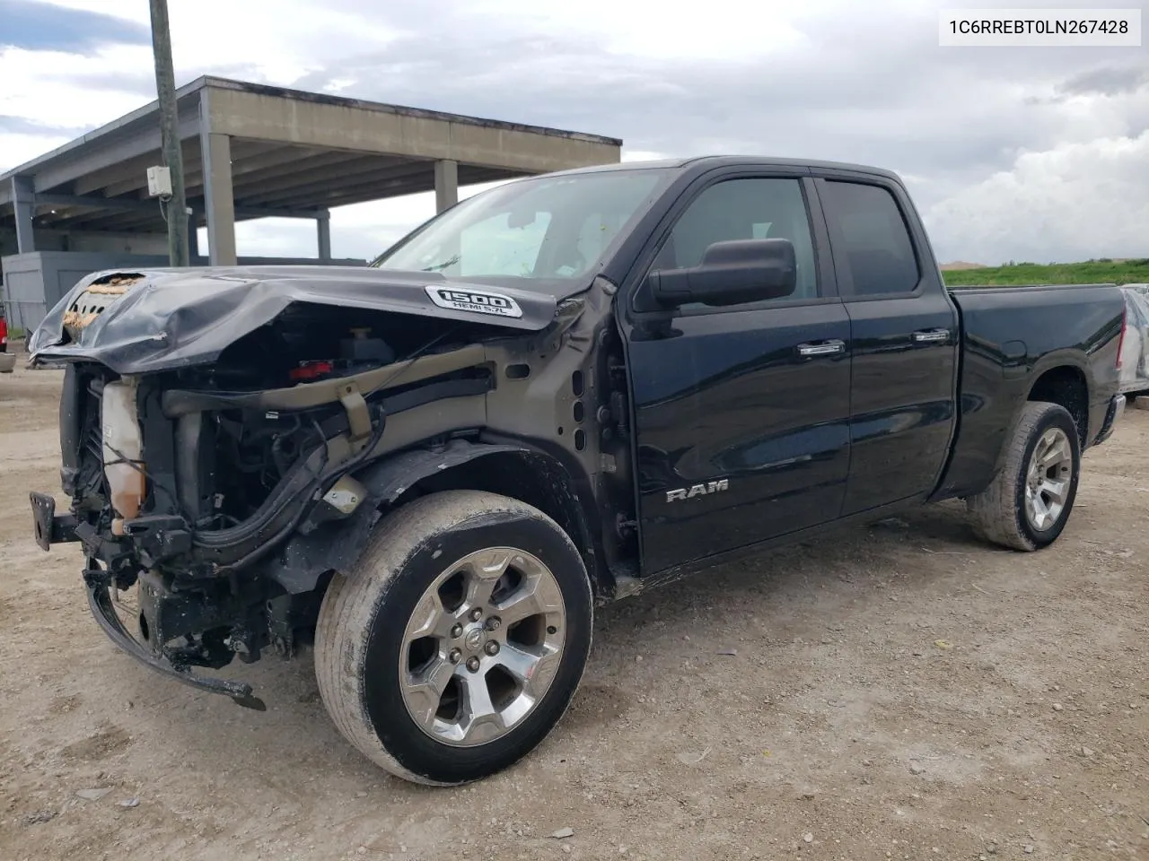 2020 Ram 1500 Big Horn/Lone Star VIN: 1C6RREBT0LN267428 Lot: 69006074