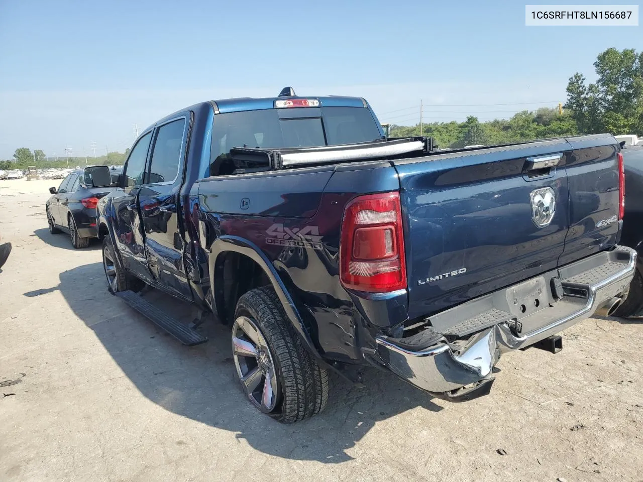 2020 Ram 1500 Limited VIN: 1C6SRFHT8LN156687 Lot: 69057744