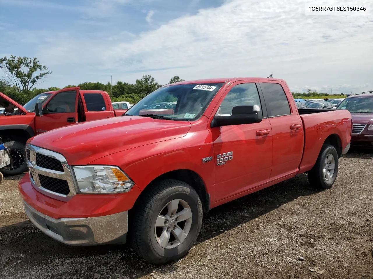 2020 Ram 1500 Classic Warlock VIN: 1C6RR7GT8LS150346 Lot: 69225184