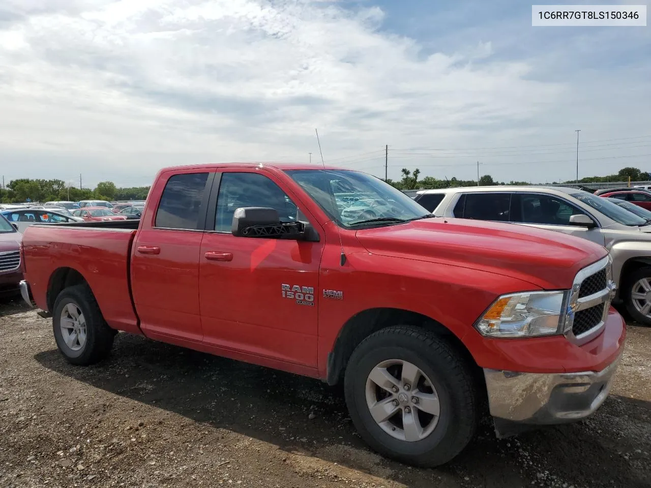 2020 Ram 1500 Classic Warlock VIN: 1C6RR7GT8LS150346 Lot: 69225184