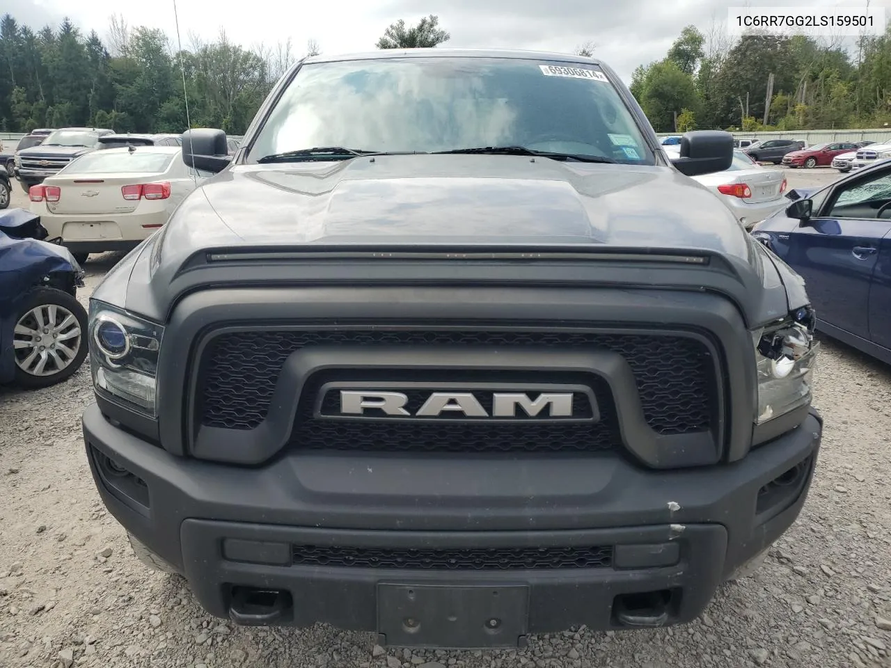 2020 Ram 1500 Classic Warlock VIN: 1C6RR7GG2LS159501 Lot: 69306814