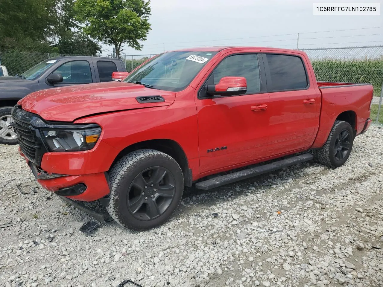 2020 Ram 1500 Big Horn/Lone Star VIN: 1C6RRFFG7LN102785 Lot: 69472324