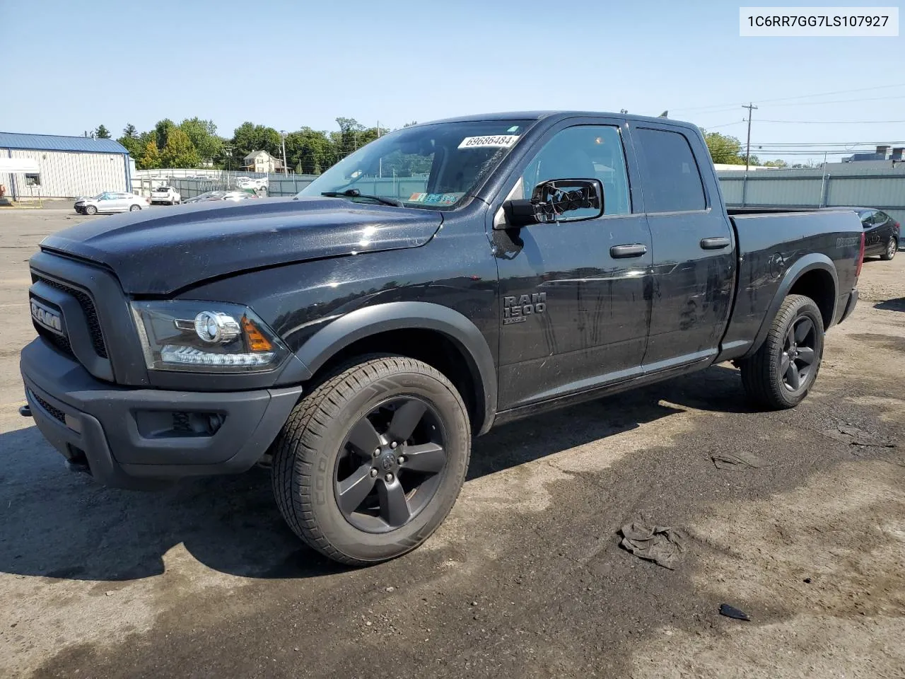 2020 Ram 1500 Classic Warlock VIN: 1C6RR7GG7LS107927 Lot: 69686484