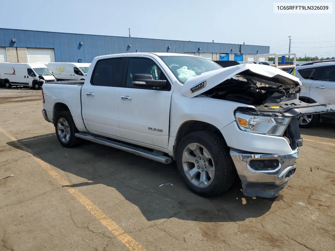 2020 Ram 1500 Big Horn/Lone Star VIN: 1C6SRFFT9LN326039 Lot: 69691734