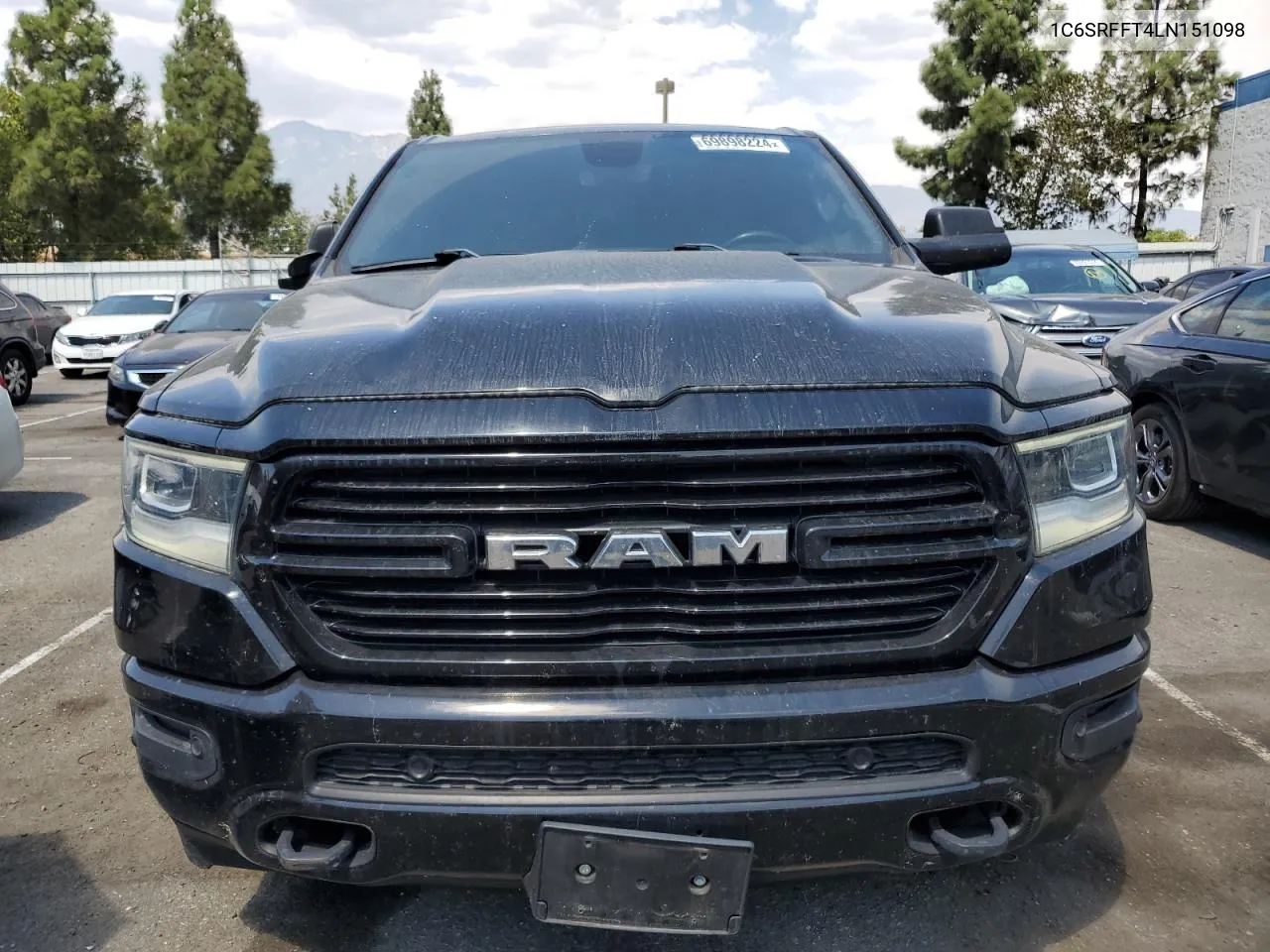 2020 Ram 1500 Big Horn/Lone Star VIN: 1C6SRFFT4LN151098 Lot: 69898224