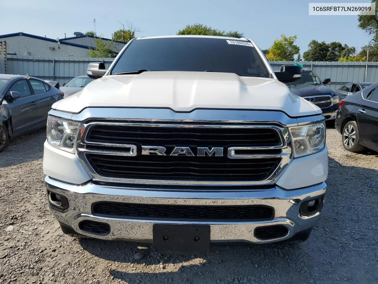 1C6SRFBT7LN269099 2020 Ram 1500 Big Horn/Lone Star