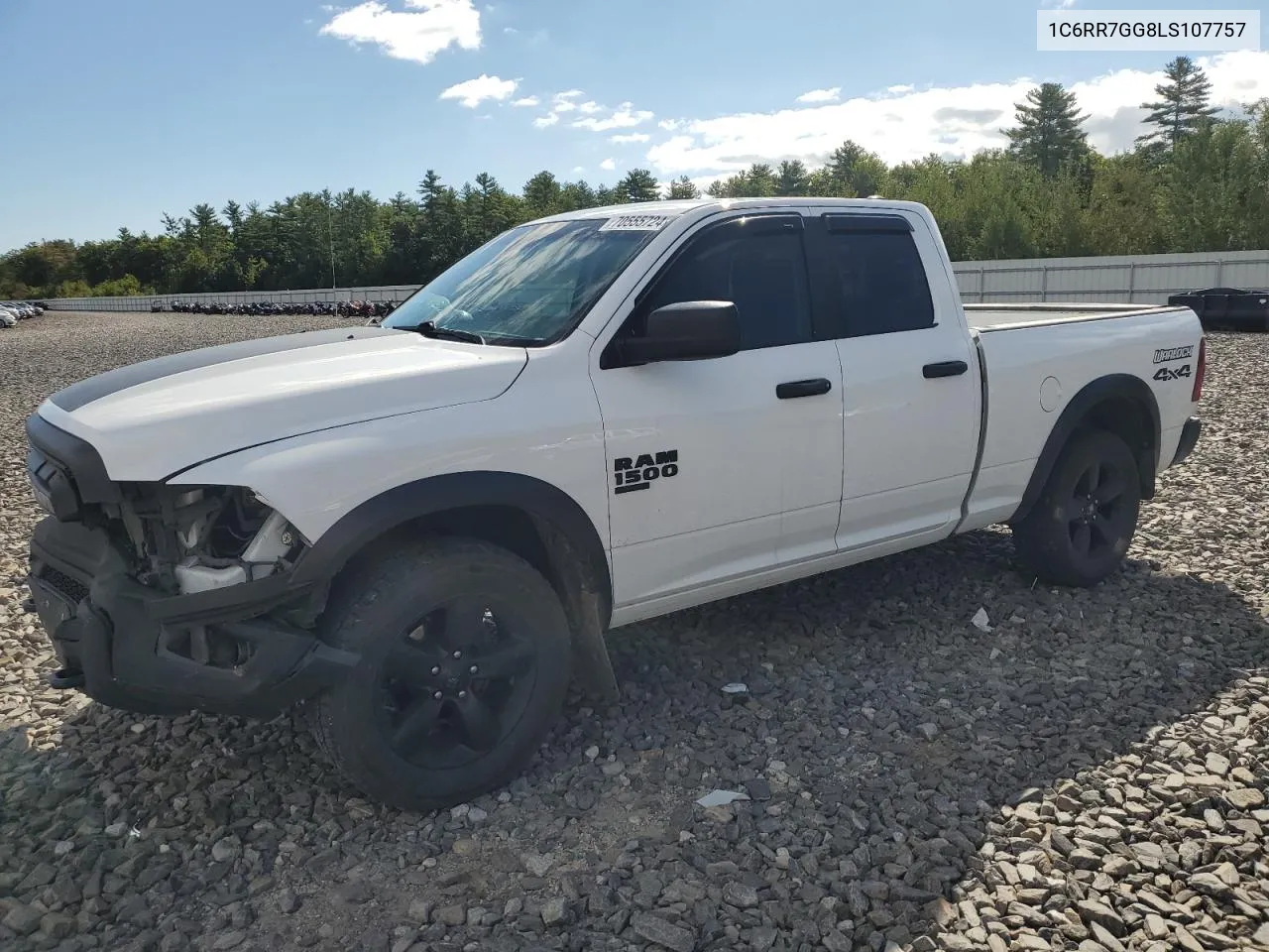 2020 Ram 1500 Classic Warlock VIN: 1C6RR7GG8LS107757 Lot: 70555724