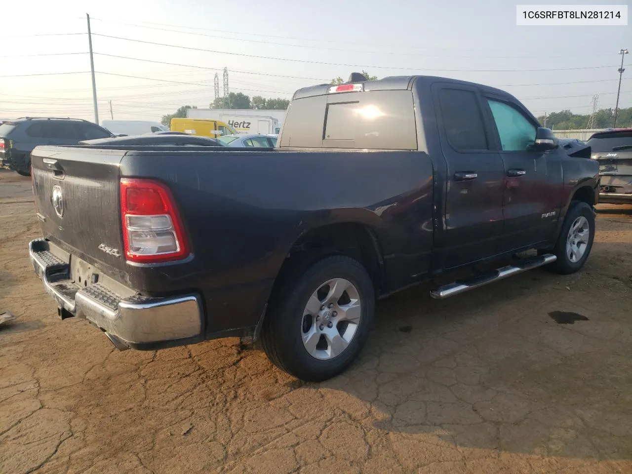 2020 Ram 1500 Big Horn/Lone Star VIN: 1C6SRFBT8LN281214 Lot: 70753074