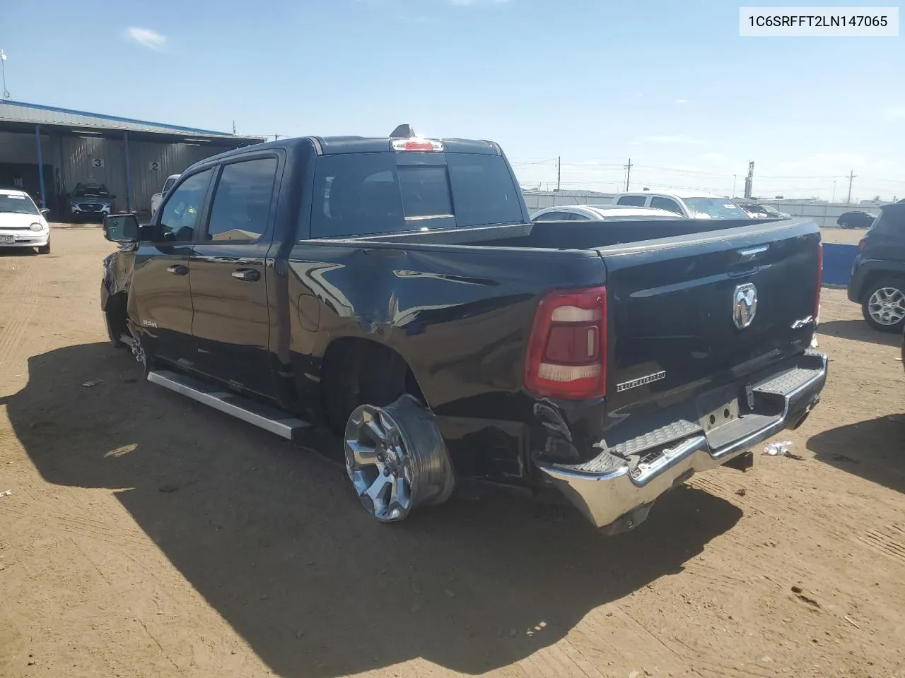 2020 Ram 1500 Big Horn/Lone Star VIN: 1C6SRFFT2LN147065 Lot: 70871154