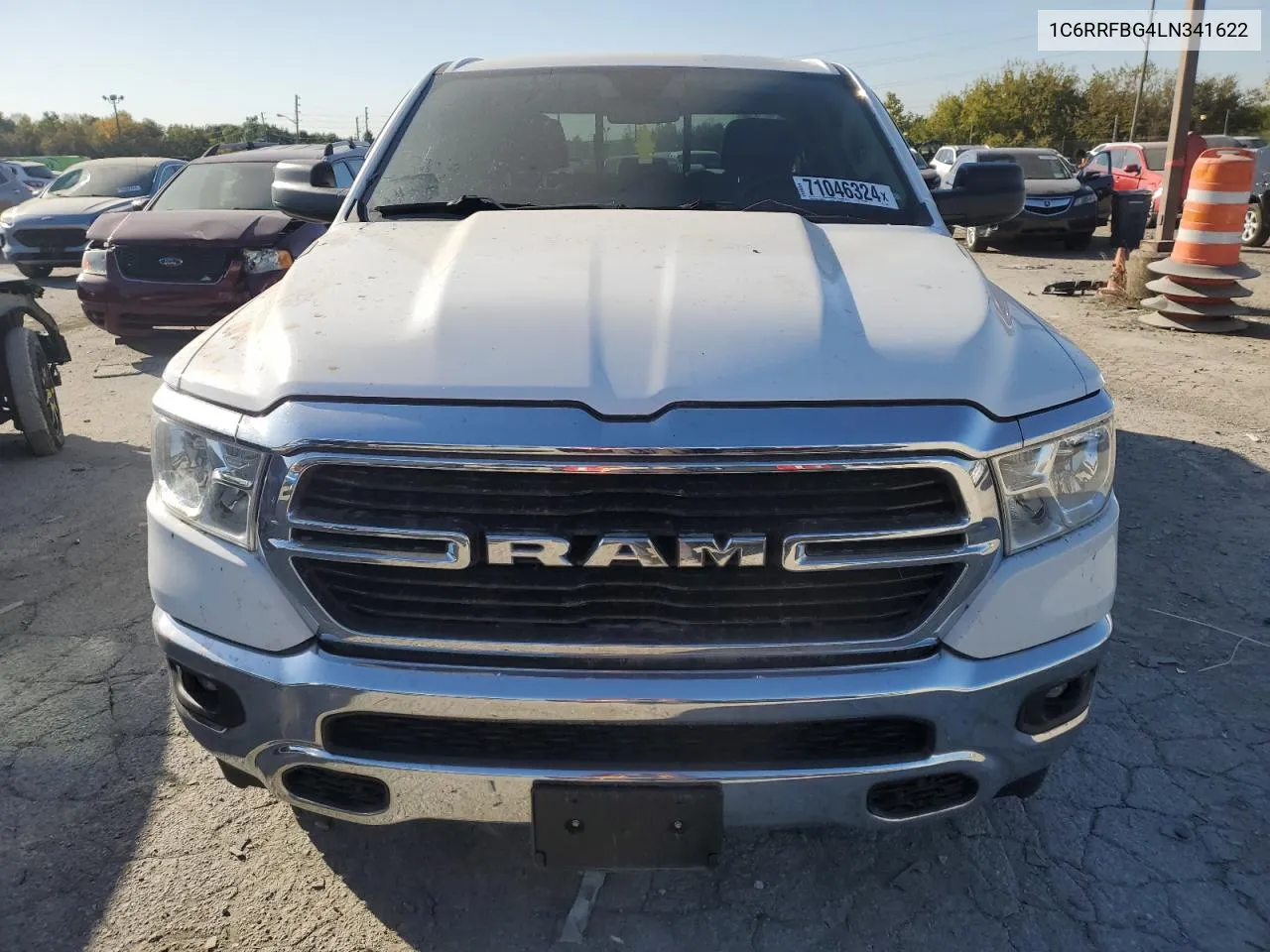 2020 Ram 1500 Big Horn/Lone Star VIN: 1C6RRFBG4LN341622 Lot: 71046324