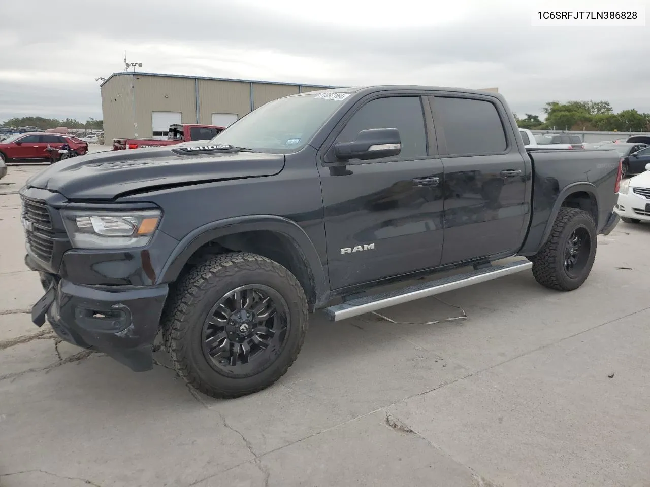 2020 Ram 1500 Laramie VIN: 1C6SRFJT7LN386828 Lot: 71097164