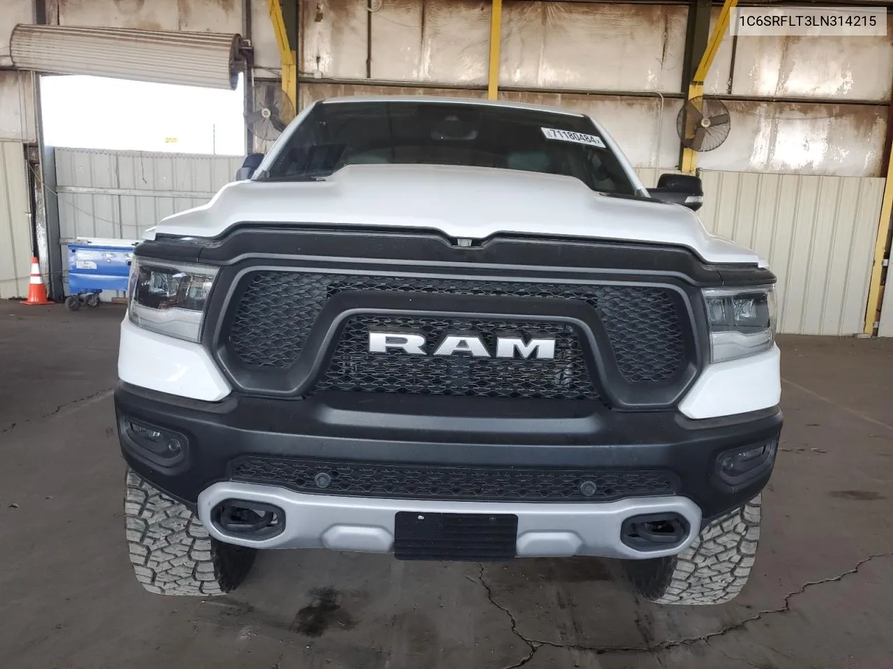 2020 Ram 1500 Rebel VIN: 1C6SRFLT3LN314215 Lot: 71180484