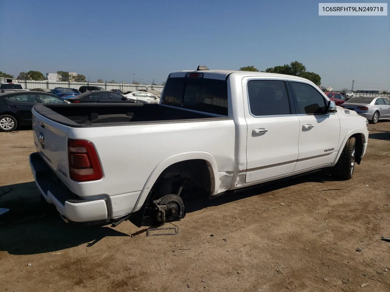 2020 Ram 1500 Limited VIN: 1C6SRFHT9LN249718 Lot: 71233104