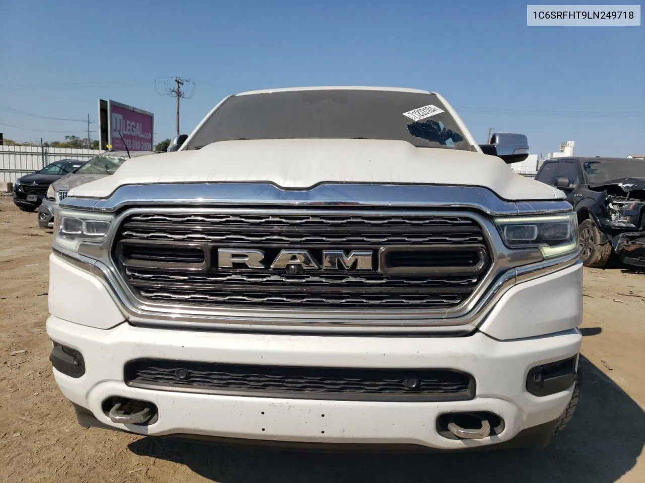 2020 Ram 1500 Limited VIN: 1C6SRFHT9LN249718 Lot: 71233104