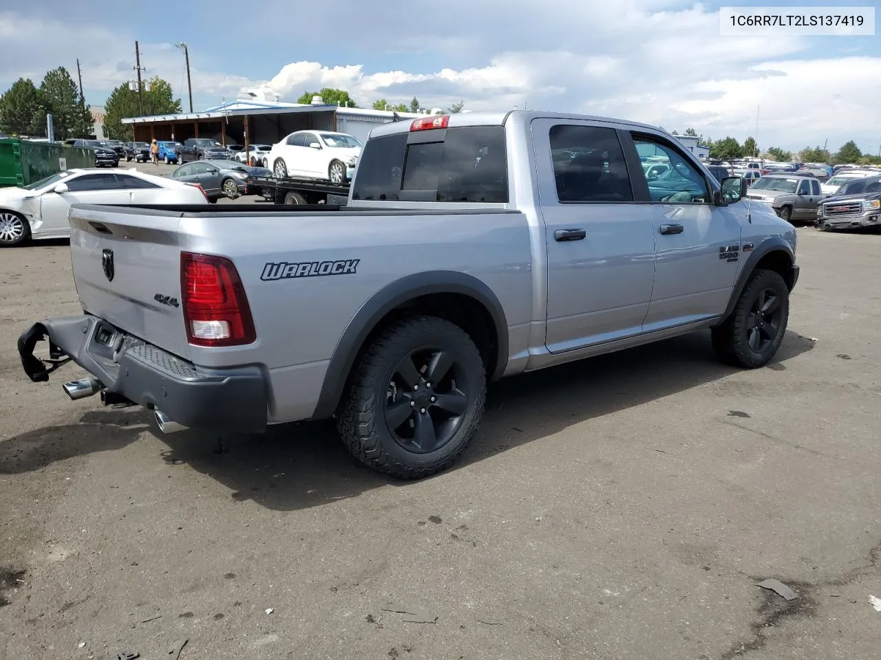 2020 Ram 1500 Classic Warlock VIN: 1C6RR7LT2LS137419 Lot: 71315554