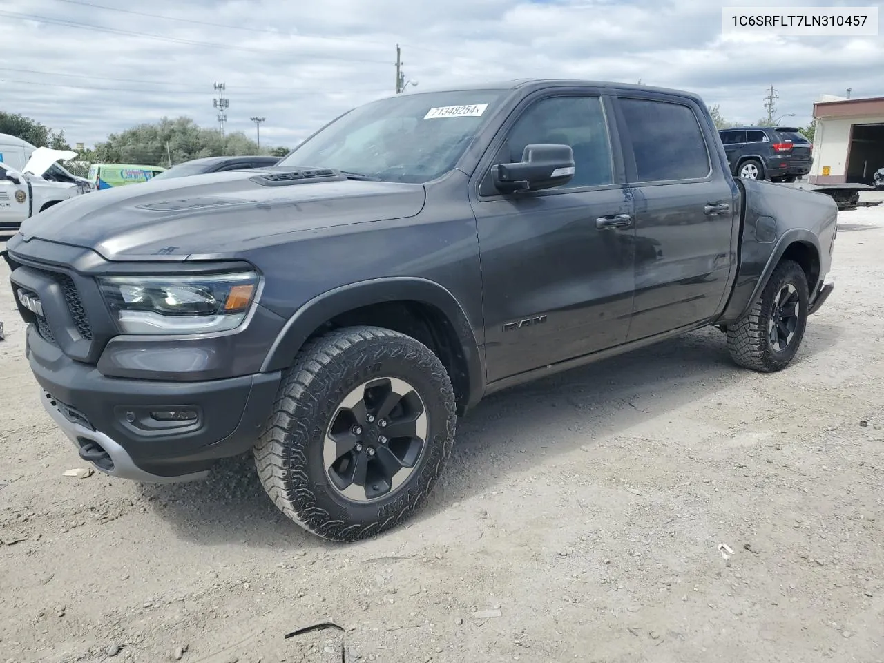 2020 Ram 1500 Rebel VIN: 1C6SRFLT7LN310457 Lot: 71348254