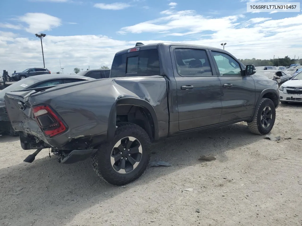 2020 Ram 1500 Rebel VIN: 1C6SRFLT7LN310457 Lot: 71348254