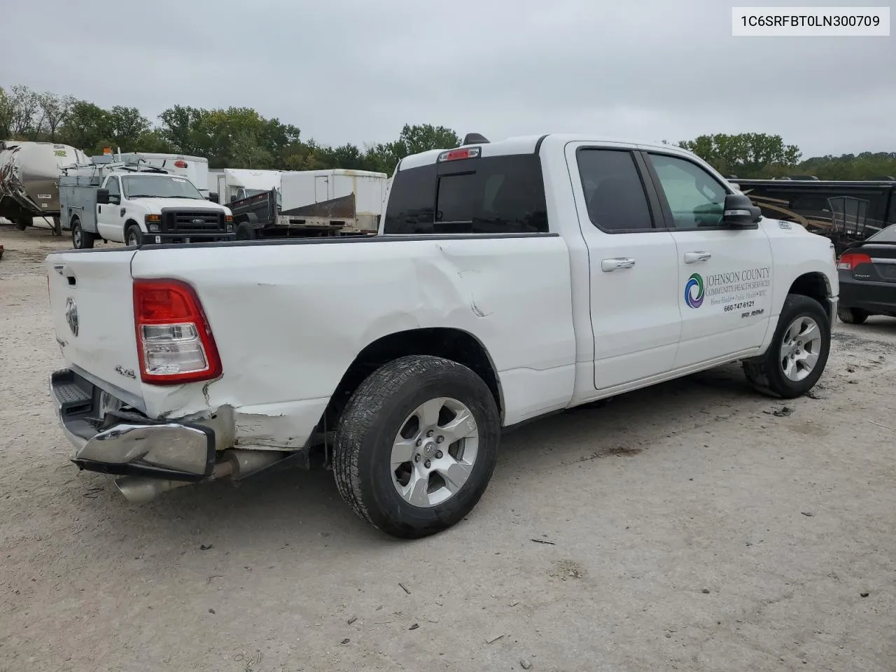 2020 Ram 1500 Big Horn/Lone Star VIN: 1C6SRFBT0LN300709 Lot: 71712844