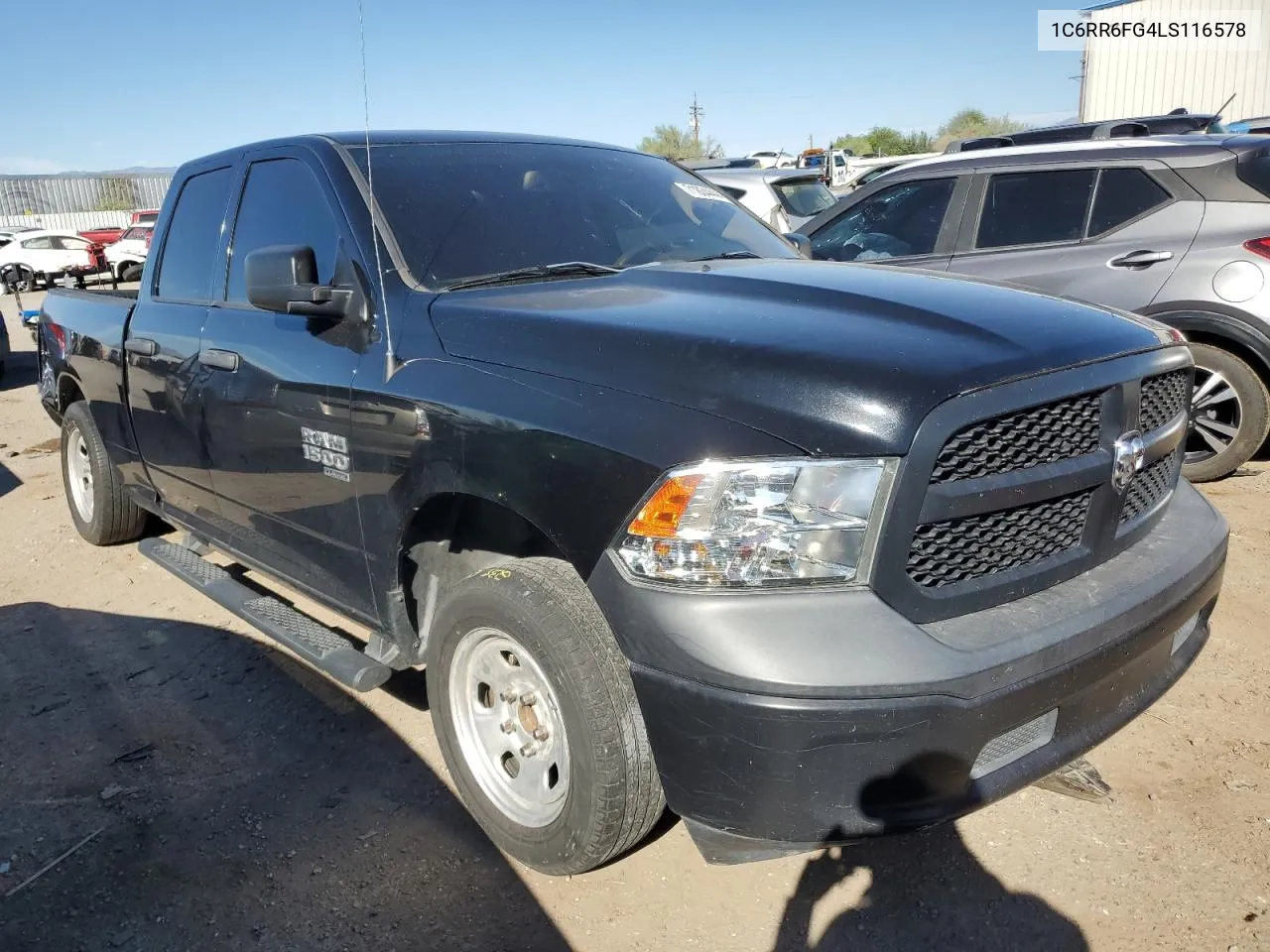 2020 Ram 1500 Classic Tradesman VIN: 1C6RR6FG4LS116578 Lot: 71834444