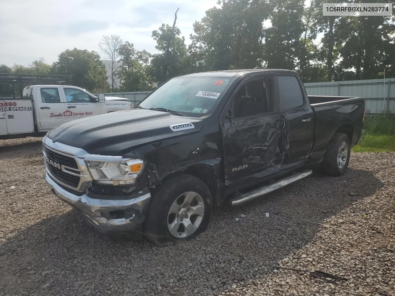 2020 Ram 1500 Big Horn/Lone Star VIN: 1C6RRFBGXLN283774 Lot: 71838044