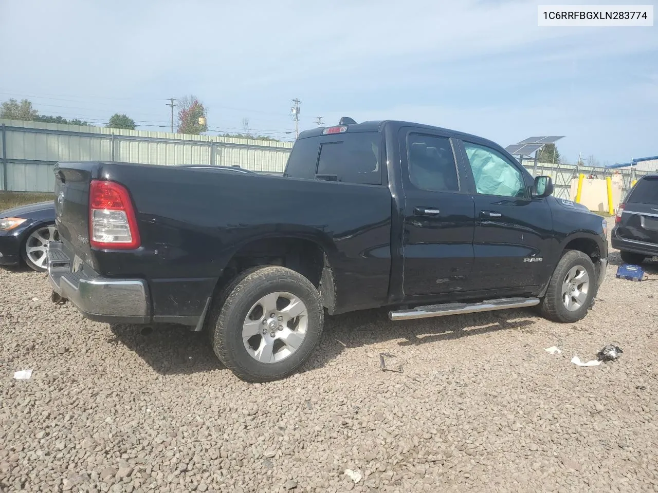 2020 Ram 1500 Big Horn/Lone Star VIN: 1C6RRFBGXLN283774 Lot: 71838044