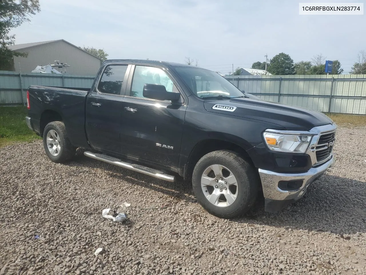 2020 Ram 1500 Big Horn/Lone Star VIN: 1C6RRFBGXLN283774 Lot: 71838044